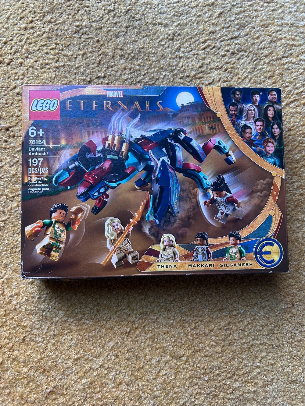 Lego Eternals Deviant Ambush Set - Blue, Red, Gold